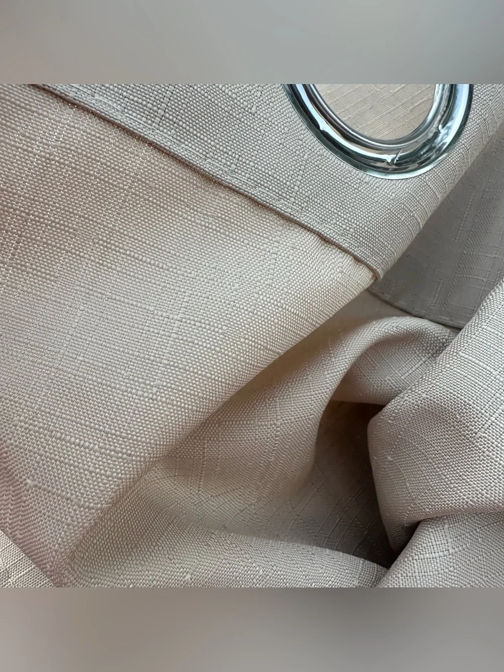 Outdoor Curtains waterproof weatherproof beige linen 54”x84” 4 panels grommets